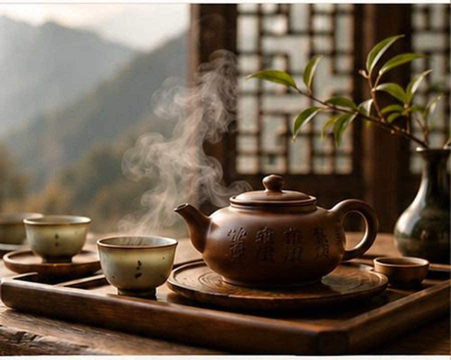 Wudang Gongfu Tea Ceremony and Gaiwan